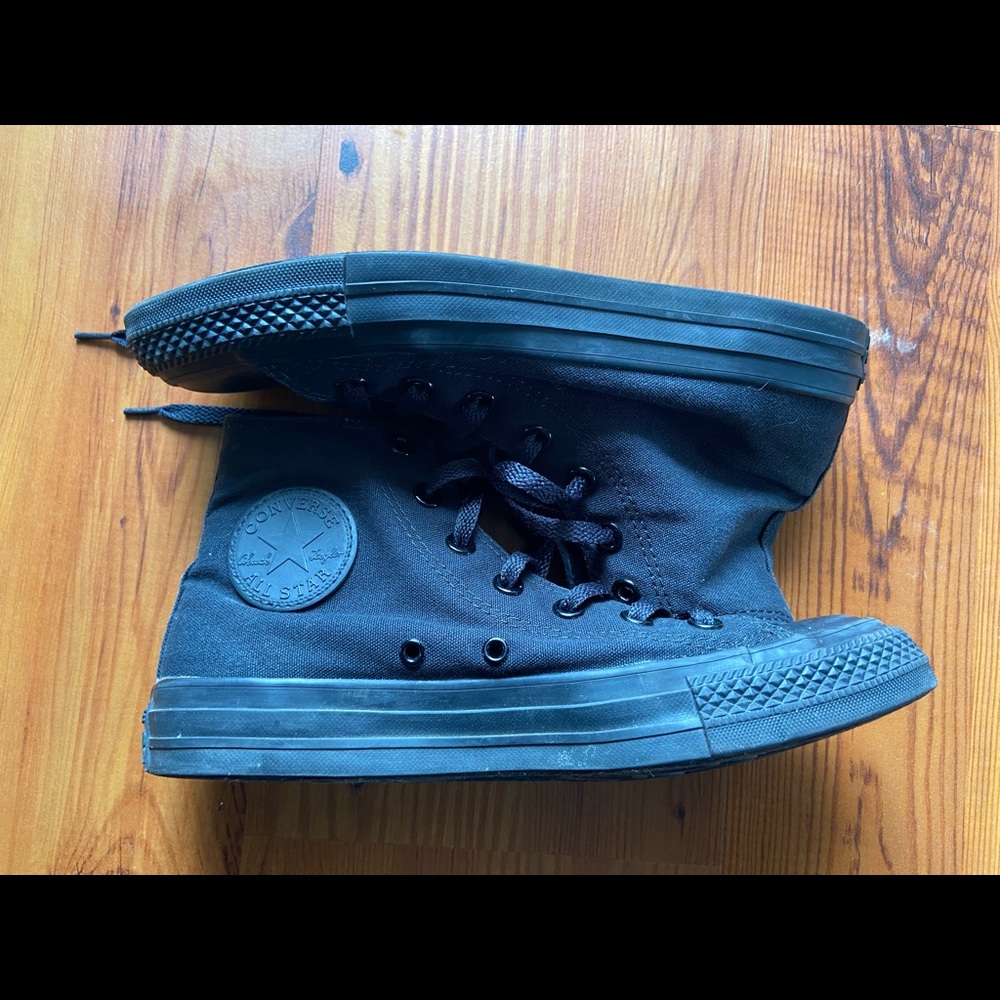 All Black Chuck Taylor All Star Converse